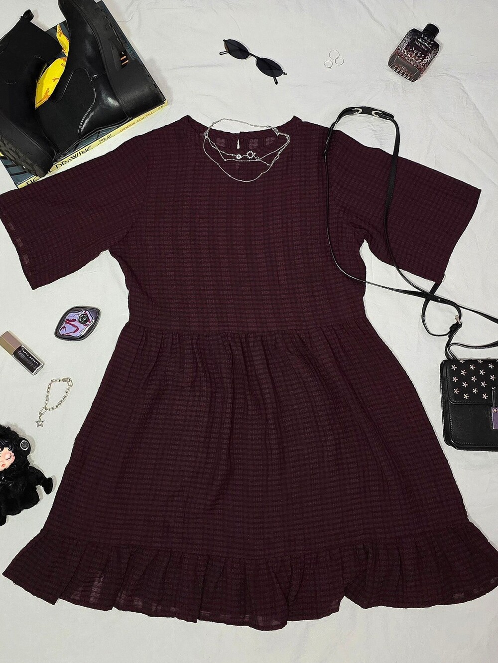 Disturbia Sheer Smock Dress